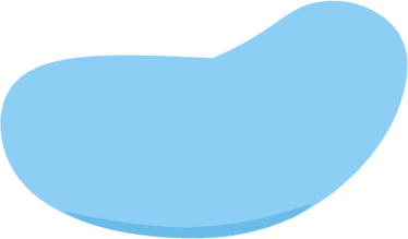 374x219 Blue Jelly Bean Clip Art