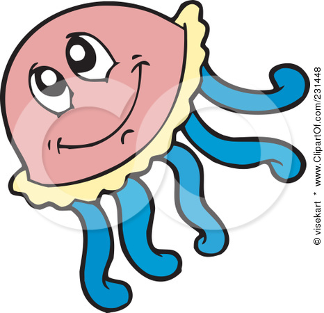 466x450 Jellies Clipart Fish