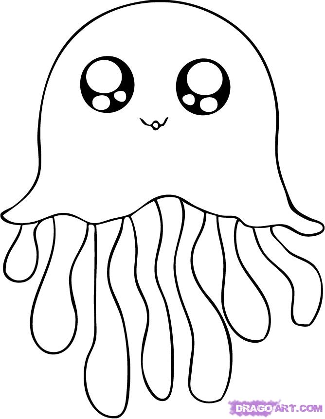668x862 Jellyfish Clip Art