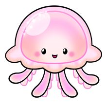 220x220 Colorful Clipart Jellyfish