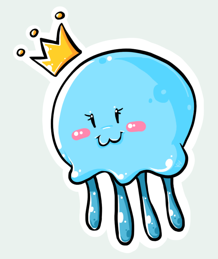 702x832 Jellyfish Clipart Cute Cartoon