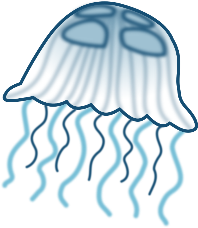696x800 Jellyfish Free To Use Clipart