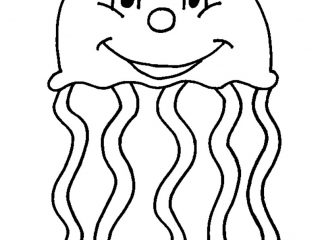320x240 Free Jellyfish Coloring Page New In Remodelling Gallery Coloring