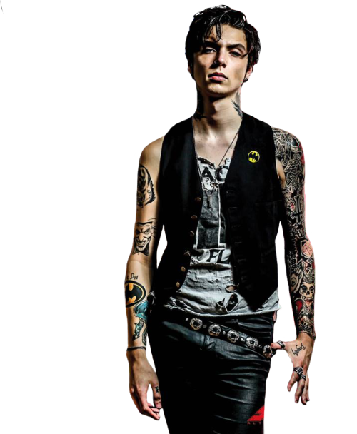 500x608 Download Andy Biersack Free Png Photo Images And Clipart Freepngimg