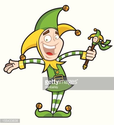 395x433 Court Jester Premium Clipart