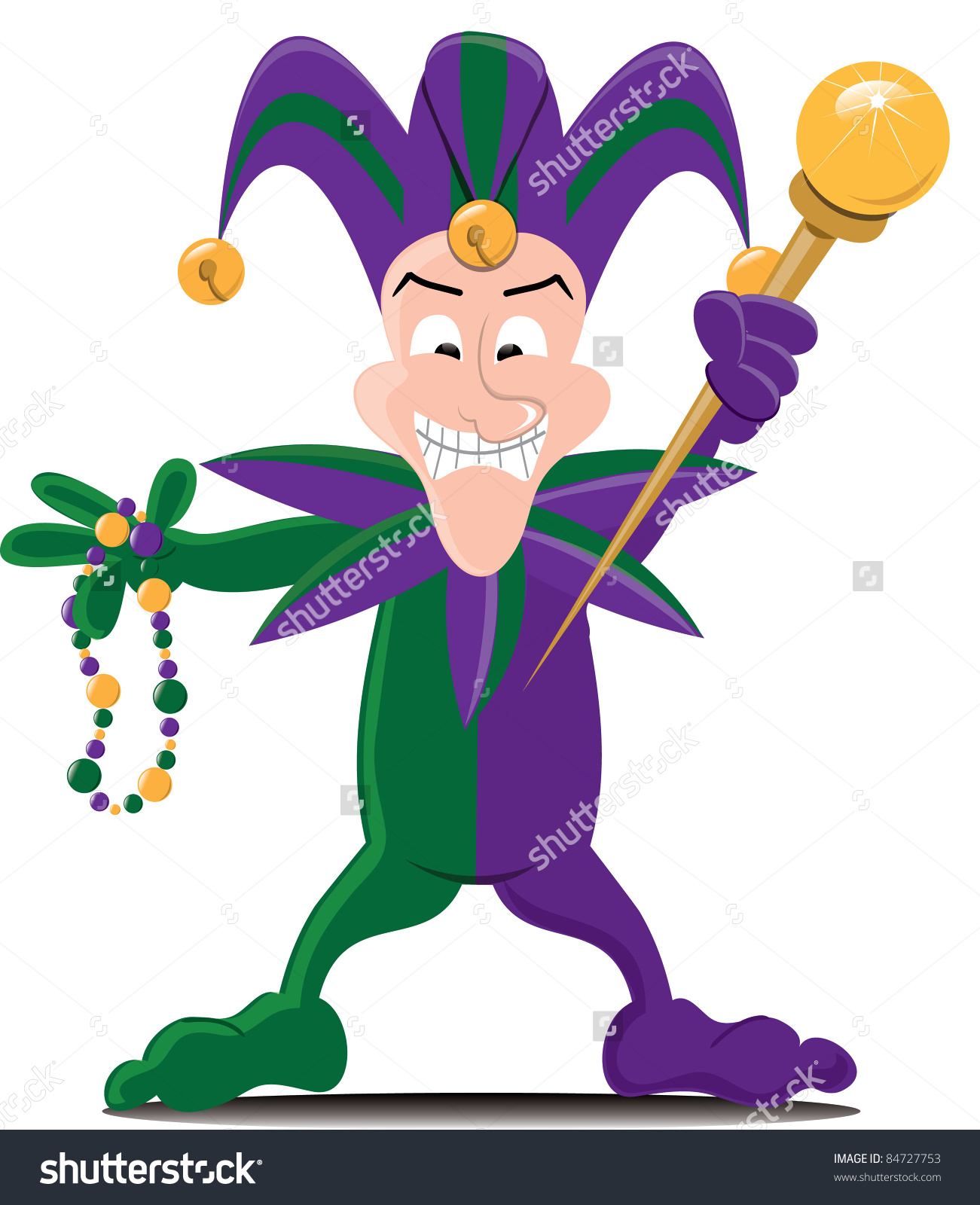 1301x1600 Mardi Gras Jester Clipart