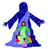164x170 Jesus Loves Me Clip Art