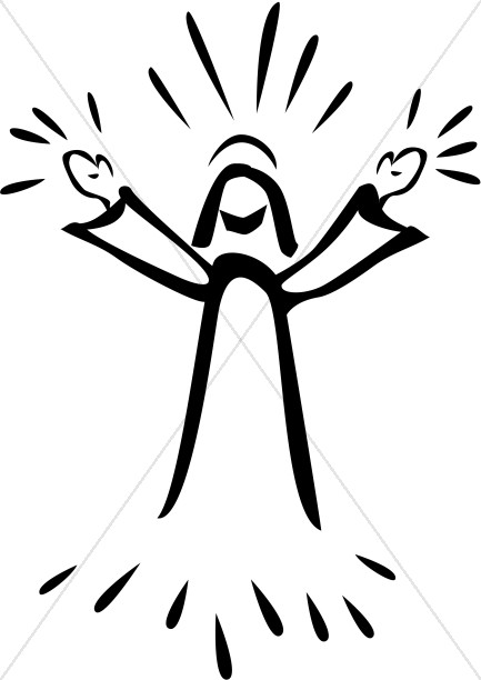 433x612 Prophecy Clipart Resurrected