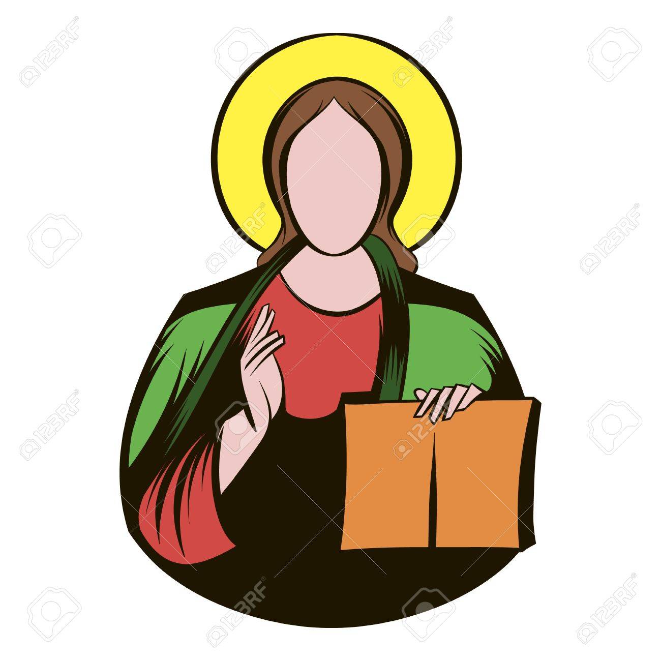 1300x1300 Jesus Christ Icon Cartoon Royalty Free Cliparts, Vectors,