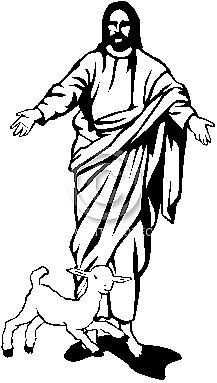 217x383 Jesus Christ Holding A Sheep Clipart Free Clip Art Images Id 34961