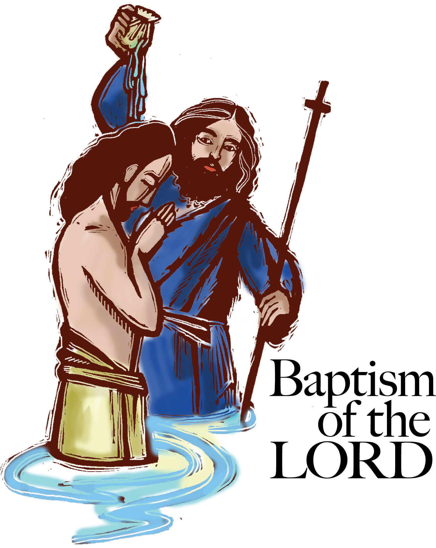 1484x1865 Baptism Of Jesus Christ Our Lord Clip Art
