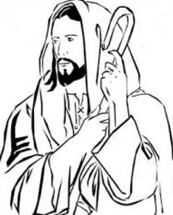 Jesus Clipart Black And White | Free download on ClipArtMag