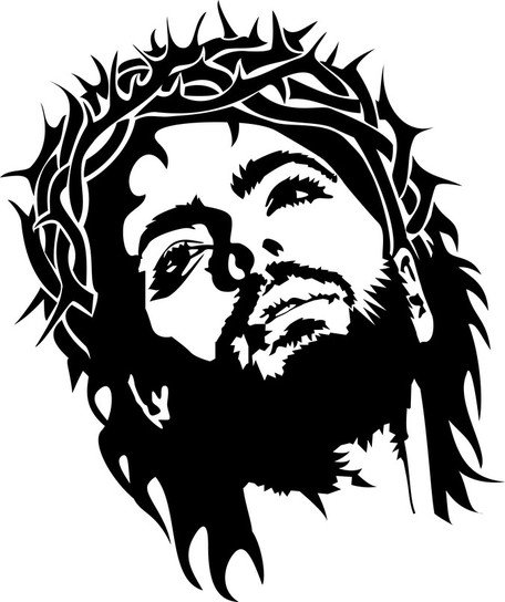 456x544 Photos Clipart Jesus Face