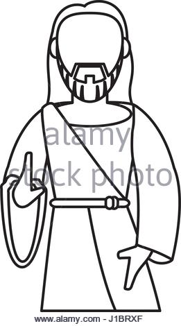 261x470 Jesus Christ Catholic Symbol Outline Stock Vector Art