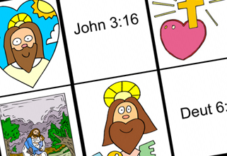 321x221 Free Game Printables Jesus Loves Me Bible Bingo