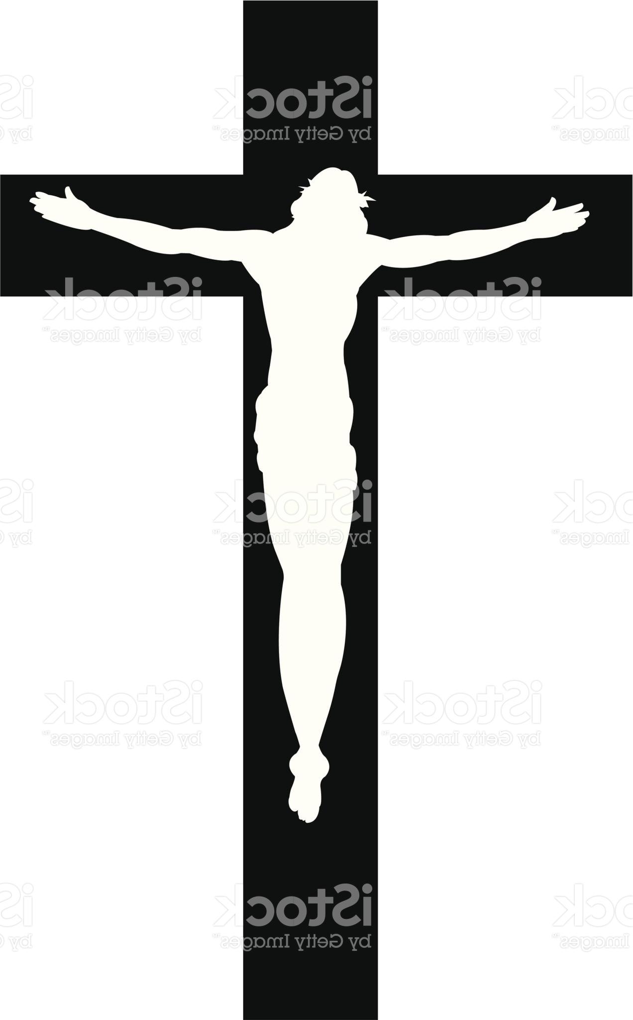 Jesus On Cross Black And White | Free download on ClipArtMag