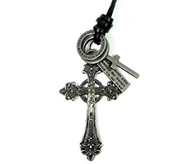 395x336 Buy Streetsoul Jesus Christ Gothic Cross Chain Pendant Antique