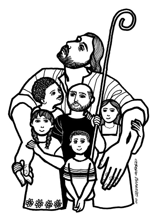 518x709 Good Shepherd Cliparts