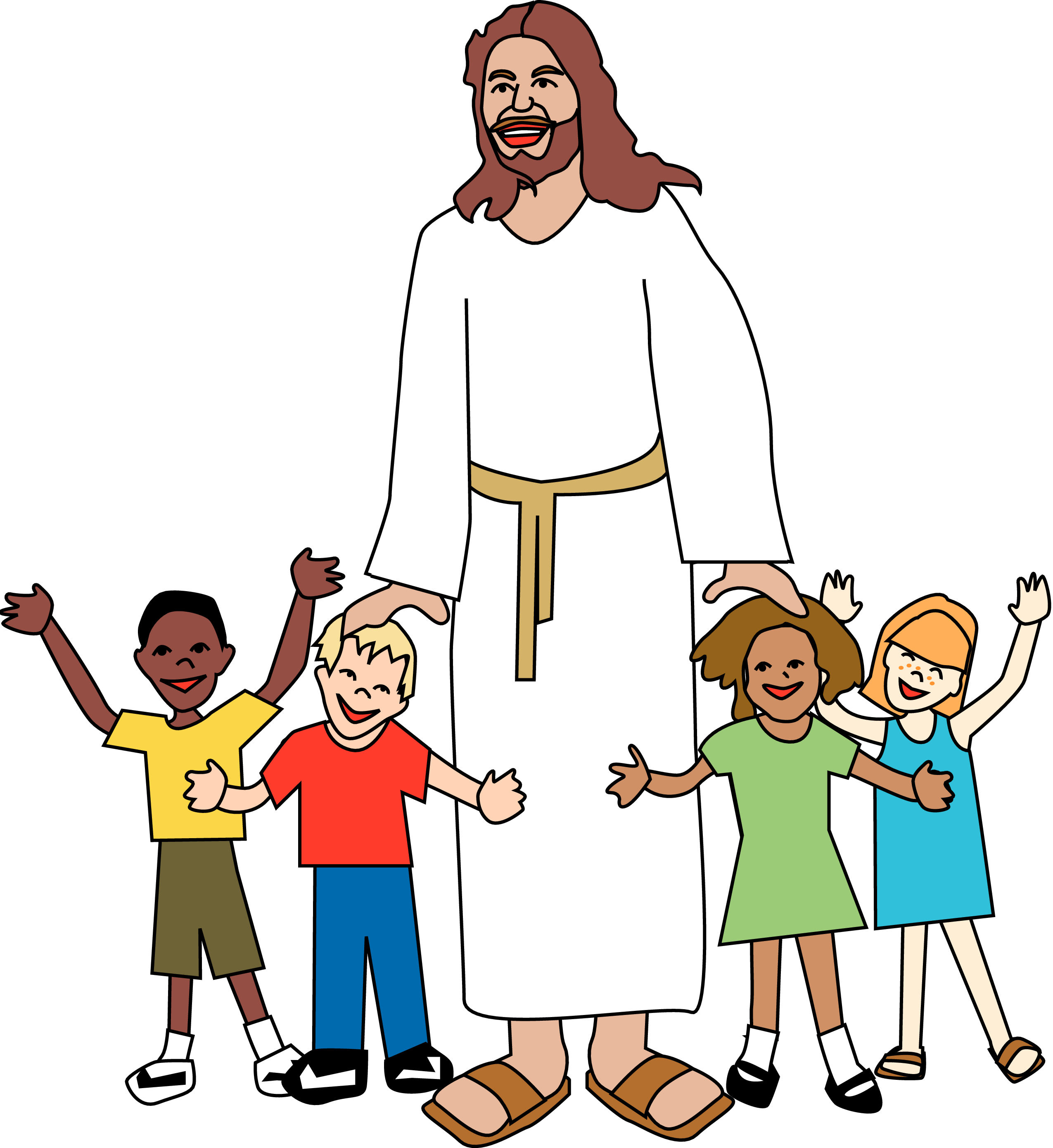 2550x2779 Sunday School Jesus Clip Art Merry Christmas Amp Happy New Year Arts