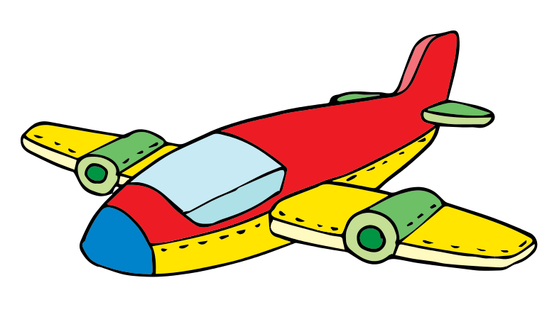 770x440 Jet Cartoon Airplane Clipart
