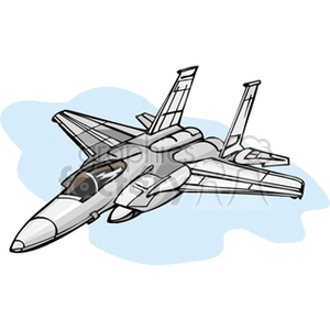 300x300 Royalty Free Military Fighter Jet 171922 Vector Clip Art Image