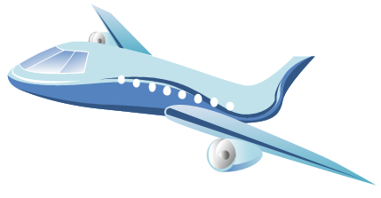 429x223 Aircraft Clipart Vector