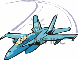 300x230 Fighter Plane Clipart