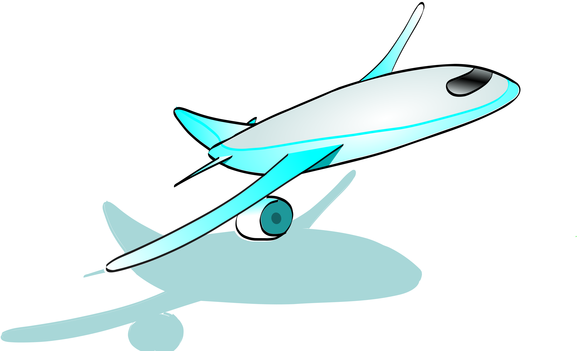 2400x1458 Jet Clipart Airplane Flying