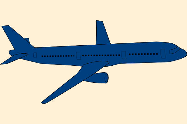 600x400 Airplane Cliparts
