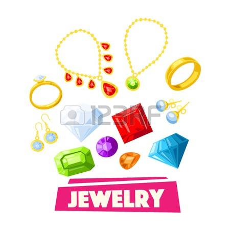450x450 Jewelry Cartoon Clipart