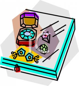 278x300 Free Clipart Image Diamond Jewelry