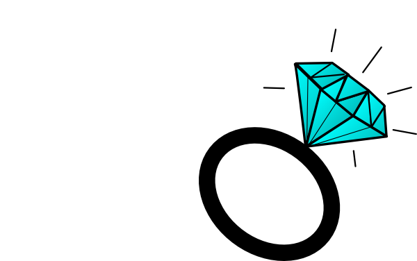 600x376 Diamond Jewelry Clip Art