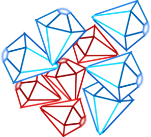 297x270 Jewels Outline Coloring Book Clip Art