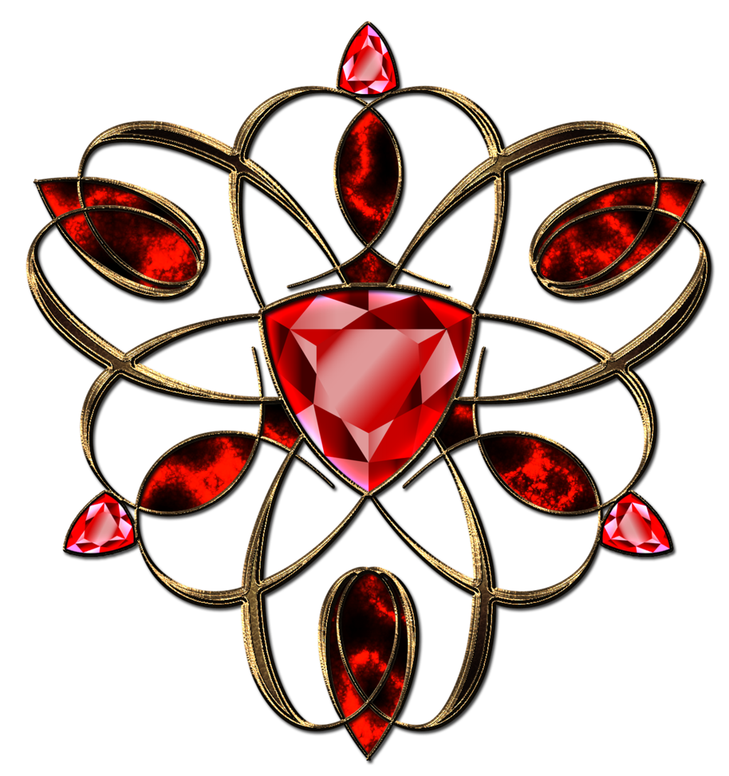 1024x1089 Jewelry Ruby Decoration In Gold By