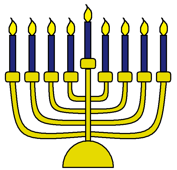 622x596 Free Jewish Clip Art Image Menorah One Of The Oldest