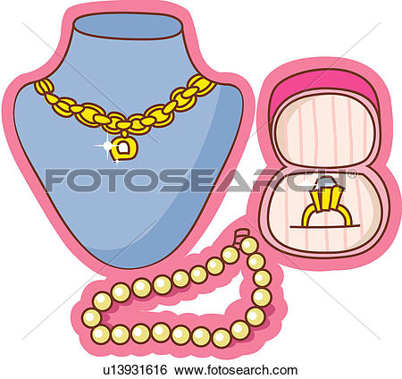 450x424 Jewelry Clipart Necklace