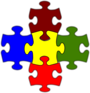 291x299 Jigsaw Puzzle Pieces Clipart