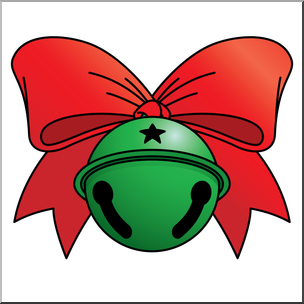 304x304 Clip Art Jingle Bell 1 Color 2 I Abcteach