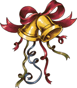 264x300 Vector Jingle Bells Royalty Free Stock Image