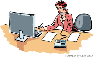 395x245 Office Job Clipart