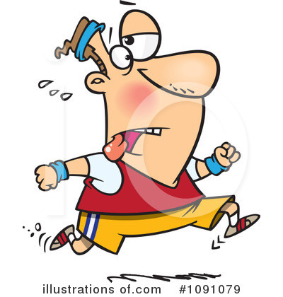 400x420 Jogging Clipart