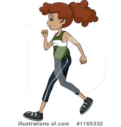 400x420 Jogging Clipart