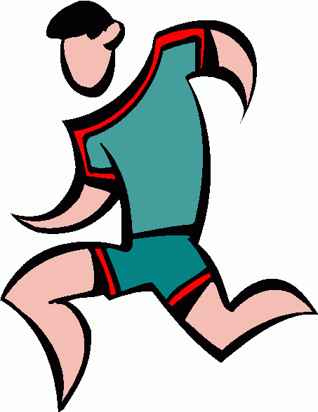 453x588 Jogging Clipart