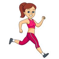 195x194 Jogging Exercise Clipart, Explore Pictures