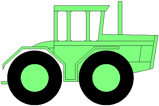 523x350 John Deere Green Tractor Clipart Free Images 2 2