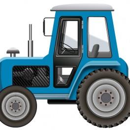 264x264 Tractor Clip Art