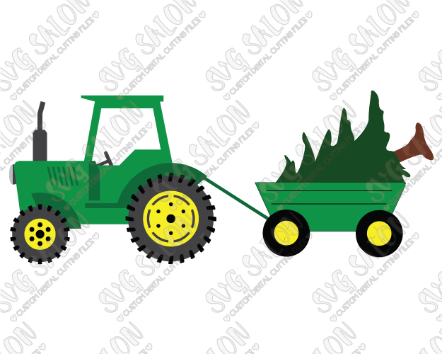 625x500 Tractor Clipart Christmas