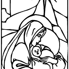 268x268 Free Coloring Page Baptism Of Jesus Archives