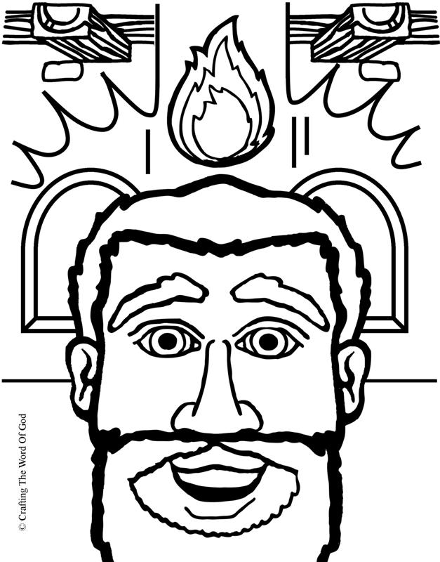 John The Baptist Coloring Page | Free download on ClipArtMag