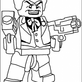 268x268 Lego Joker Coloring Pages 1000 Images About Lego